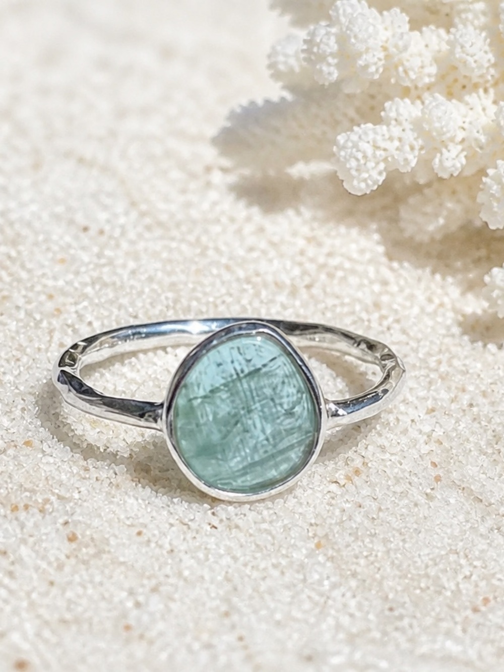 NEW! Aqua Kyanite Ring